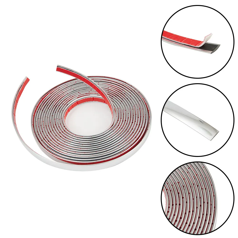 Trim Bumper Strip Replacement Scratch resistant Car Chrome-plated ABS Decoration Exterior Moulding Practical Portable
Trim Bumper Strip Replacement Scratch resistant Car Chrome-plated ABS Decoration Exterior Moulding Practical Portable