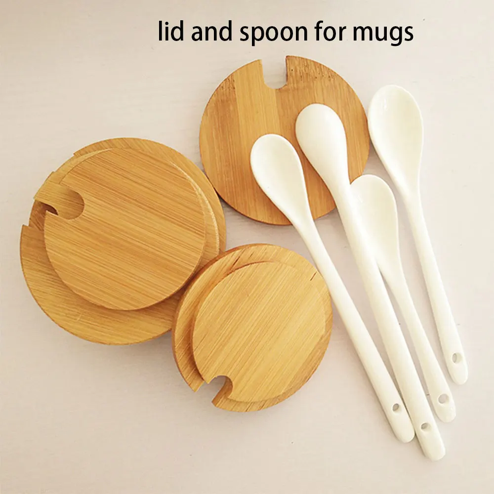 Premium Coffee Tea Milk Sublimation Treatment Ceramic Cup With Bamboo Lid And Spoon
Premium Coffee Tea Milk Sublimation Treatment Ceramic Cup With Bamboo Lid And Spoon