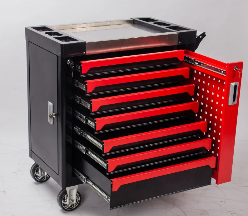 7 Drawers 420 pcs Rolling Tool Sets Box Cabinet Chest Storage With Wheels And Stainless Steel For Tool Storage
7 Drawers 420 pcs Rolling Tool Sets Box Cabinet Chest Storage With Wheels And Stainless Steel For Tool Storage