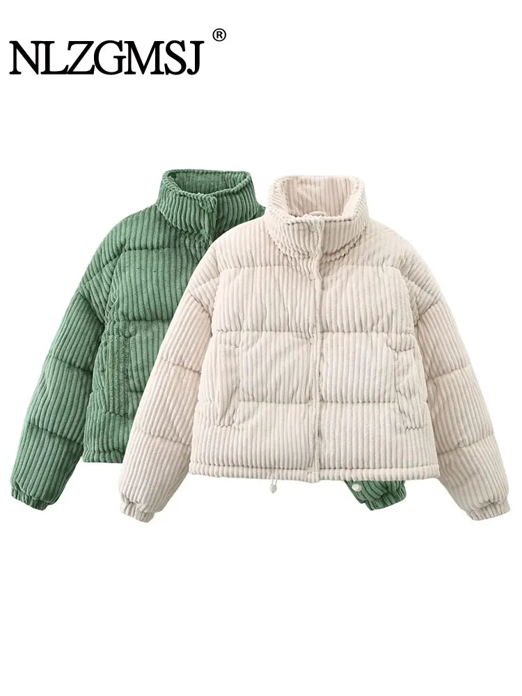 Nlzgmsj TRAF 2023 Corduroy Padded Parkas Woman Winter Autumn Loose Jacket Women Thick Warm Casual Solid Coats Women's Clothing
Nlzgmsj TRAF 2023 Corduroy Padded Parkas Woman Winter Autumn Loose Jacket Women Thick Warm Casual Solid Coats Women's Clothing