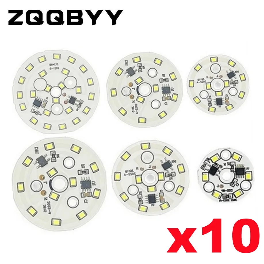 

LED Chip Round Light Beads AC 220V-240V for Downlight SMD 2835 3W 5W 7W 9W 12W 15W 18W Led Downlight Chip Lighting Spotlight