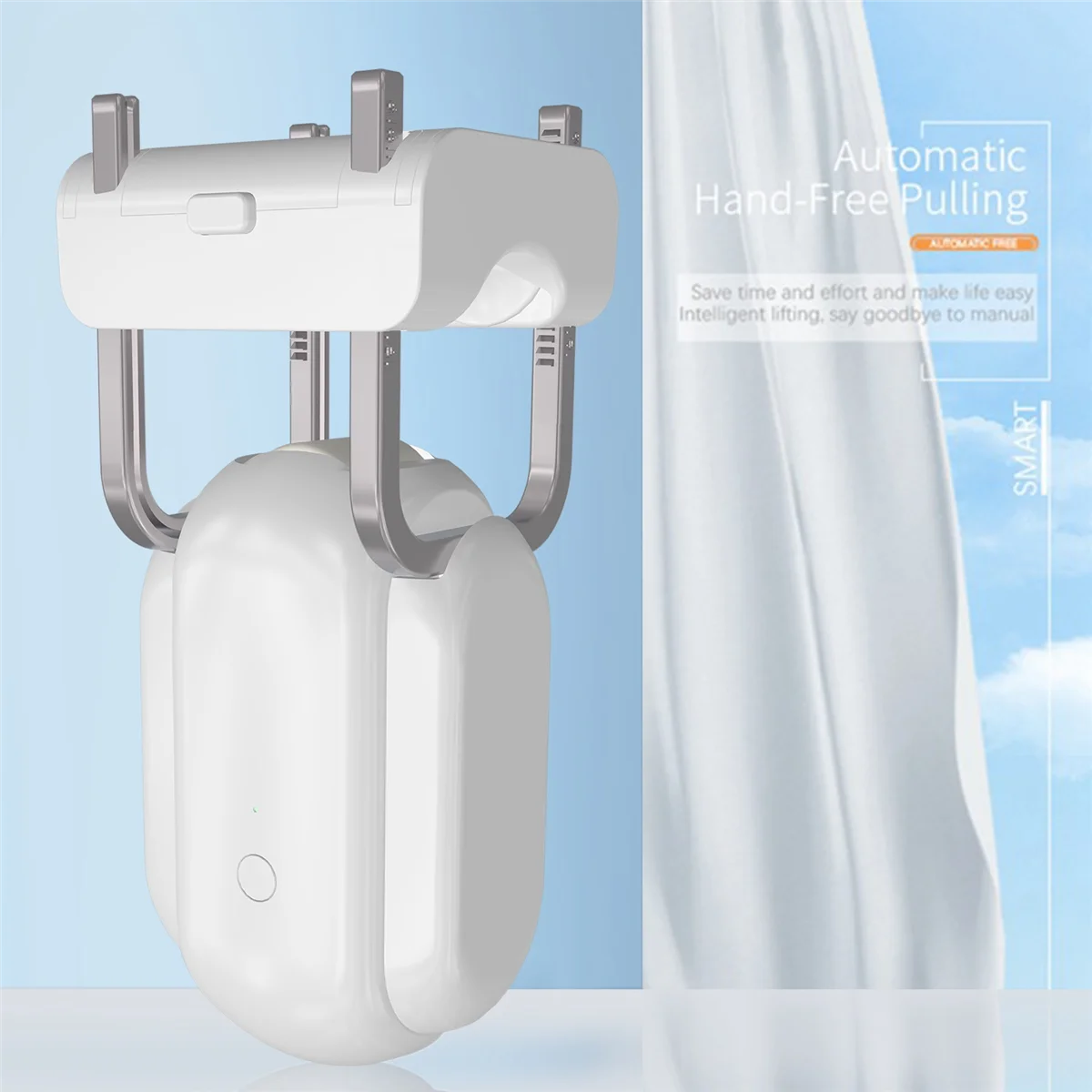 WiFi Intelligent Curtain Motor Curtain Robot Automatic Opener No Wiring with Gateways Support APP Remote Control
WiFi Intelligent Curtain Motor Curtain Robot Automatic Opener No Wiring with Gateways Support APP Remote Control