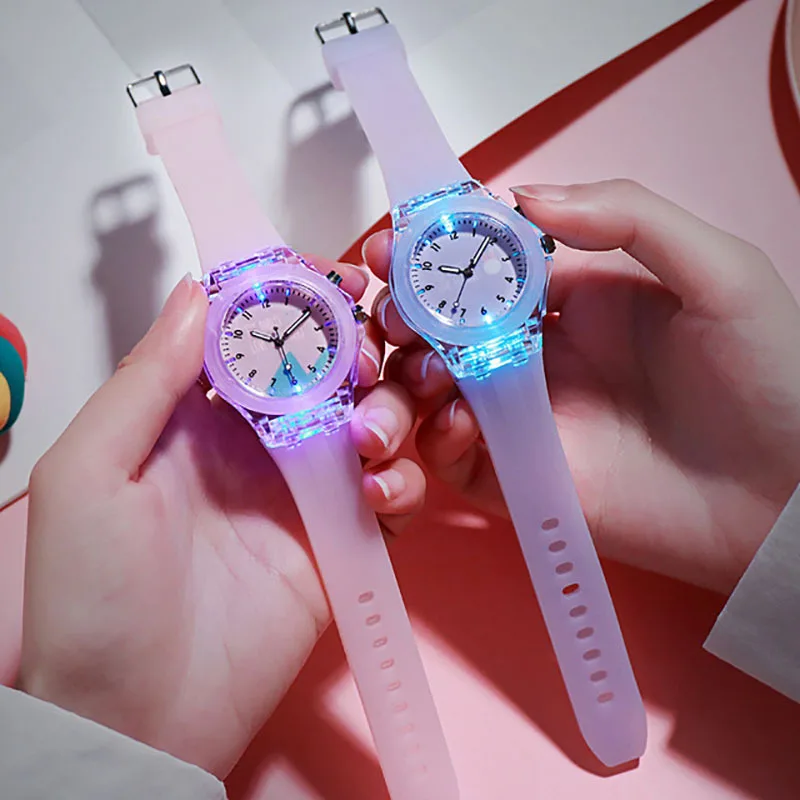 Cartoon Baby Kids Watches Soft Silicone Lovely Watch for Girls Boys Rabbit Flash Light Children Wrist Watch Clock Reloj Infantil
Cartoon Baby Kids Watches Soft Silicone Lovely Watch for Girls Boys Rabbit Flash Light Children Wrist Watch Clock Reloj Infantil