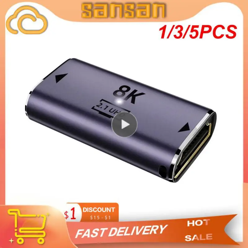 HDMI-compatible Male To Female Adapter Multifunction 7680×4320@60hz HDMI-compatible Male To Male Adapter Durable 8k
HDMI-compatible Male To Female Adapter Multifunction 7680×4320@60hz HDMI-compatible Male To Male Adapter Durable 8k