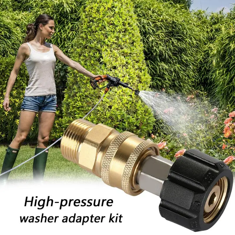 High Pressure Washer Hose Adapter Thread Faucet Quick Connector Converter Fitting Car Washing Machine Water Filter Garden Pipe
High Pressure Washer Hose Adapter Thread Faucet Quick Connector Converter Fitting Car Washing Machine Water Filter Garden Pipe