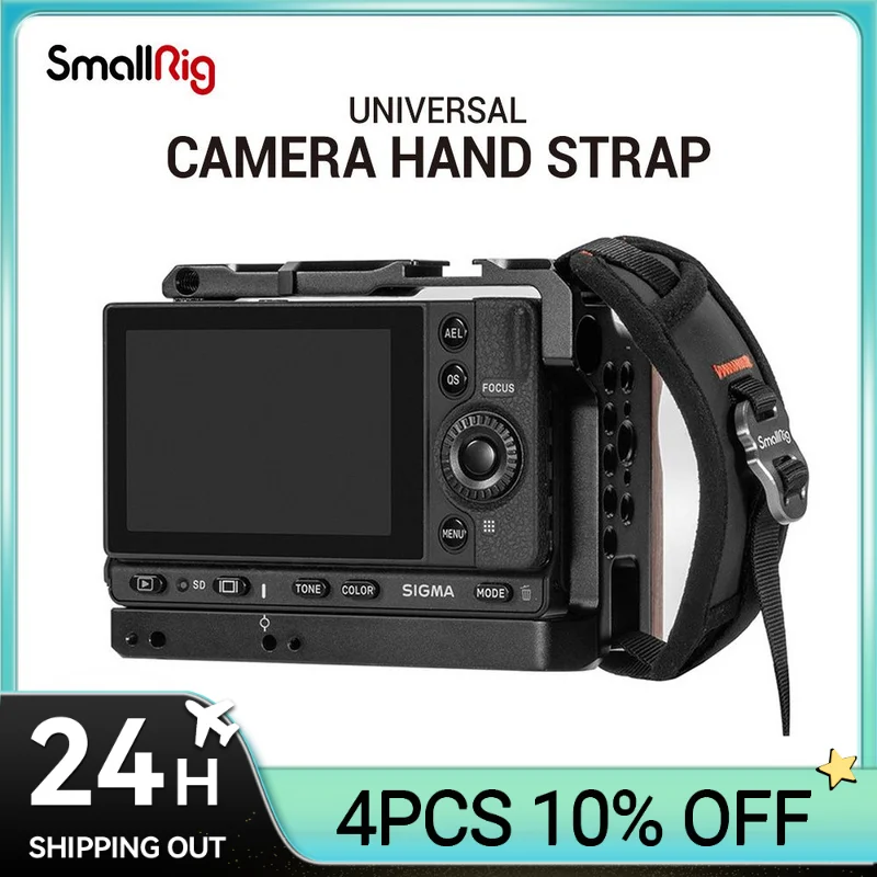 Ремень на руку SmallRig универсальный для камеры Canon, Nikon, Sony, SLR, аксессуары 2456
Ремень на руку SmallRig универсальный для камеры Canon, Nikon, Sony, SLR, аксессуары 2456