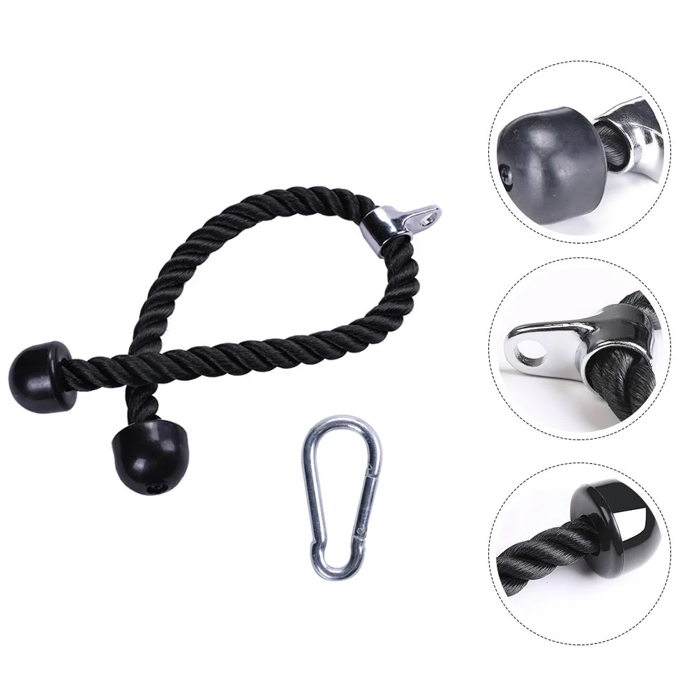 2 Pcs/set Triceps Drawstring Cable Rope Dual Grip Heavy Gym Supplies Nylon Plus Fiberglass Fitness Accessories
2 Pcs/set Triceps Drawstring Cable Rope Dual Grip Heavy Gym Supplies Nylon Plus Fiberglass Fitness Accessories