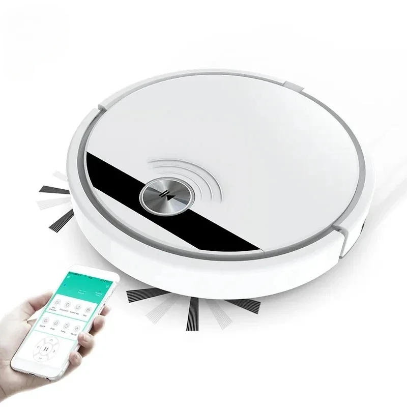 

2024 NEW Robot Vacuum Cleaner APP Remote Automatic Control Sweeping Robot with Water Tank Sweep and Wet Mopping Vacuum Cleaning