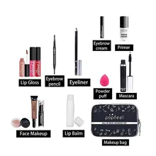 24PCS Cosmetics Makeup Bag Starter Set Makeup Set Gift Set Suitable for Beginners Regardless of Age and Gender
24PCS Cosmetics Makeup Bag Starter Set Makeup Set Gift Set Suitable for Beginners Regardless of Age and Gender