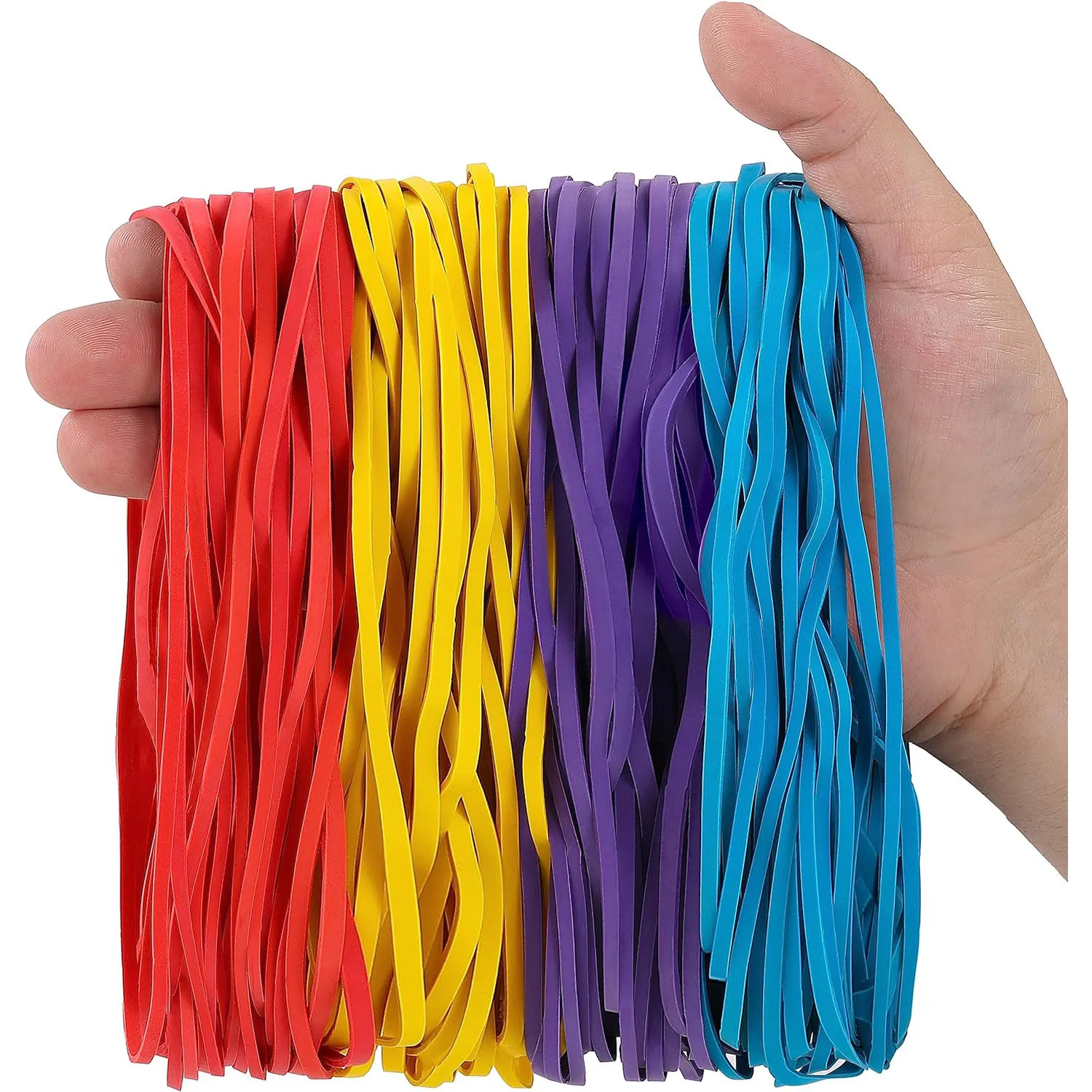 Large Silicone Rubber Bands Long Stretchy Rubber Band Wrapping Straps for Trash band Notebook Home Office Supplies Long-term Use
Large Silicone Rubber Bands Long Stretchy Rubber Band Wrapping Straps for Trash band Notebook Home Office Supplies Long-term Use