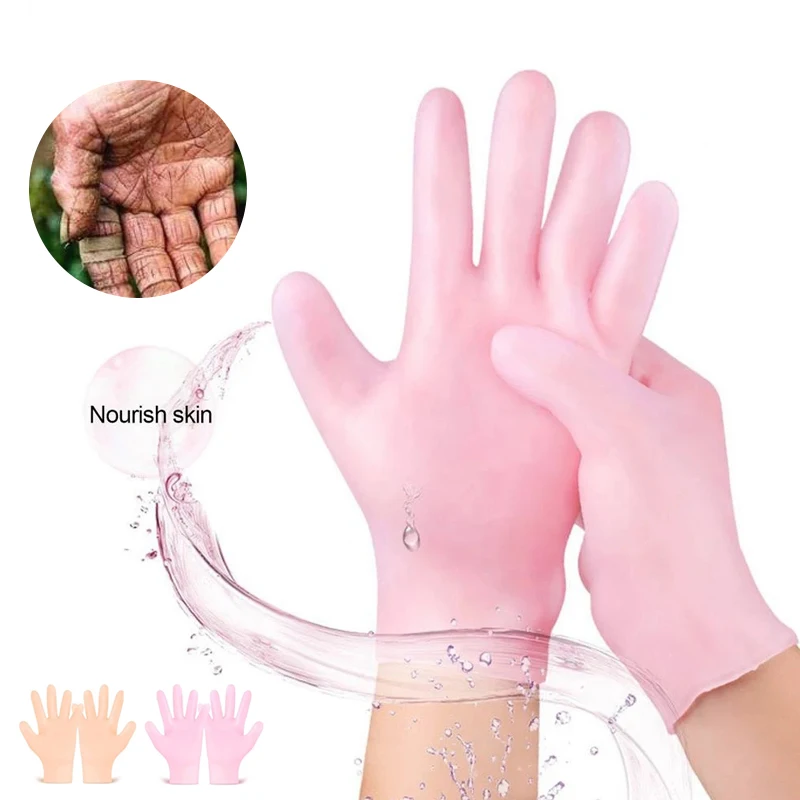 Hand Foot Care Gloves Socks Silicone Gel Anti Dry Cracking Pain Relief Tool Dead Skin Removal Exfoliating Moisturizing Protector
Hand Foot Care Gloves Socks Silicone Gel Anti Dry Cracking Pain Relief Tool Dead Skin Removal Exfoliating Moisturizing Protector