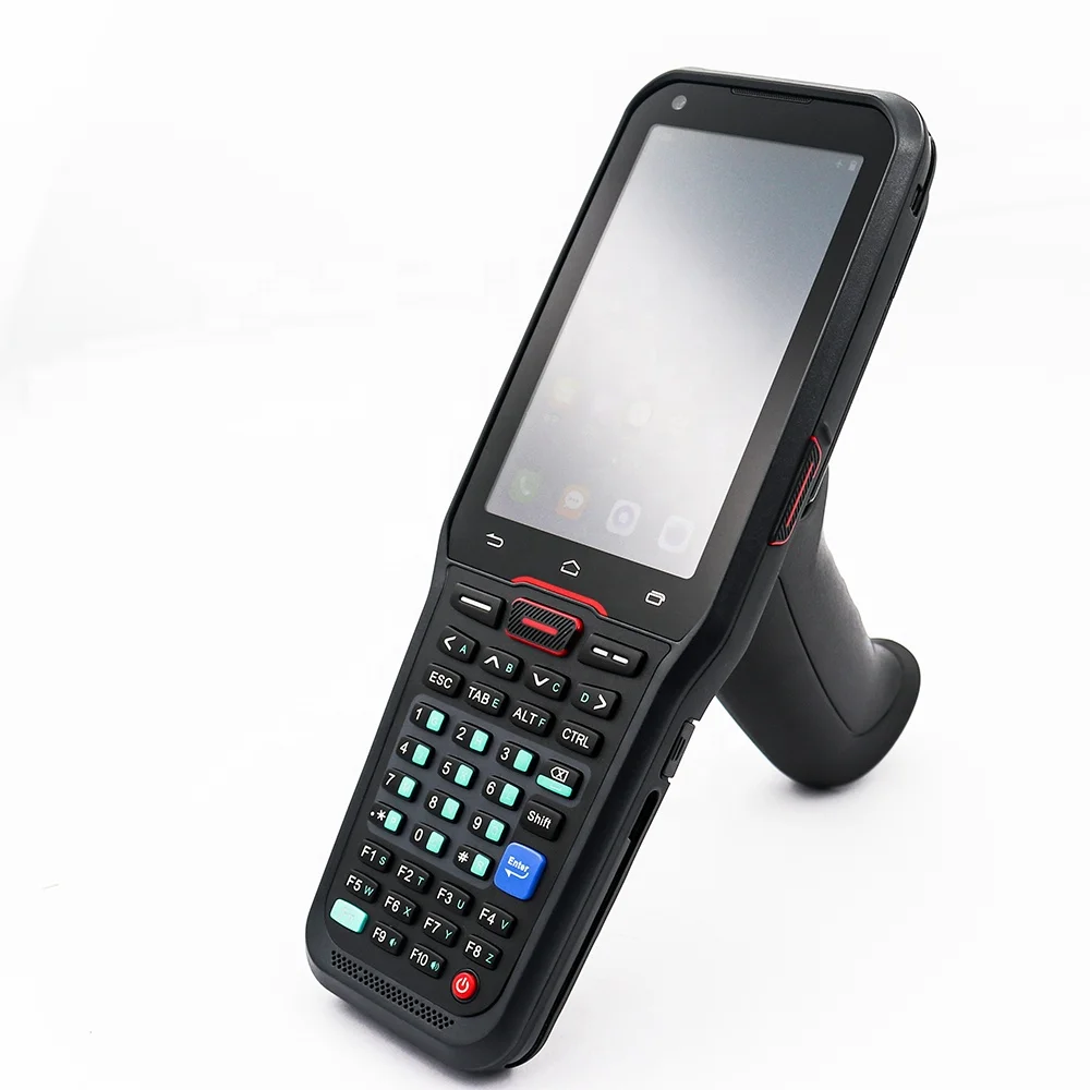 

Pistol Grip Mobile PDAs 1D 2D QR Code Scanner Android Handheld Barcode 4G Wifi POS Portable Terminal PDA