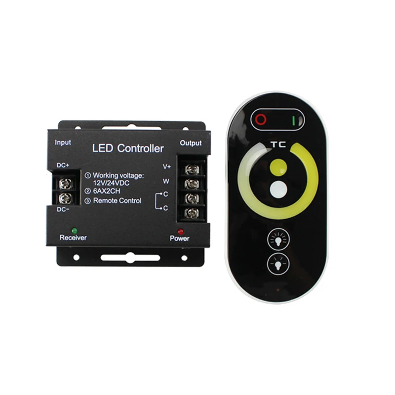 Беспроводная RGB светодиодная лента DC12V-24V RF, сенсорный пульт дистанционного управления, диммер для цветной ленты CCT, регулировка яркости
Беспроводная RGB светодиодная лента DC12V-24V RF, сенсорный пульт дистанционного управления, диммер для цветной ленты CCT, регулировка яркости