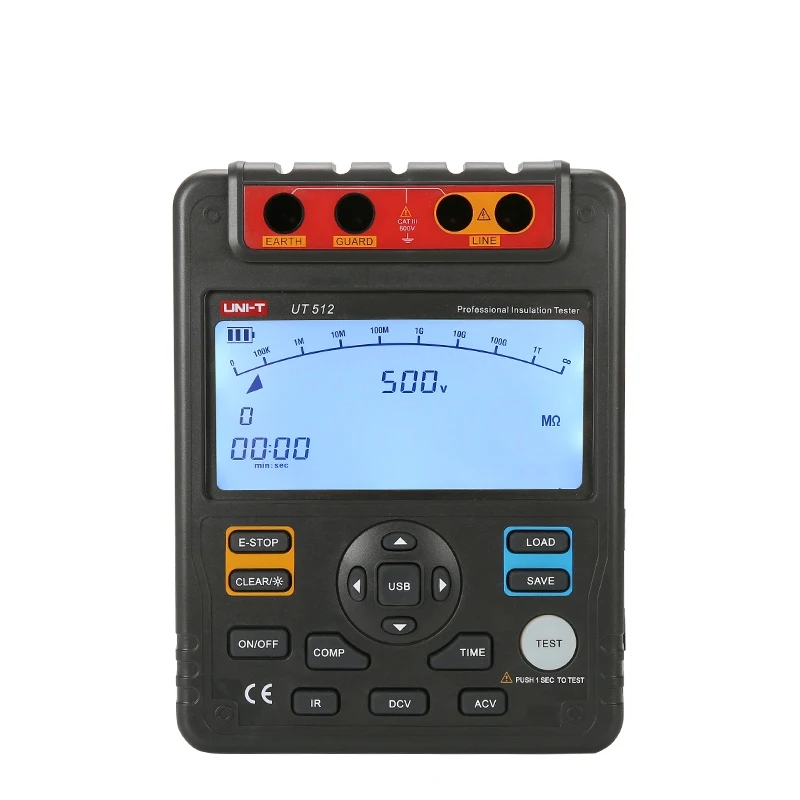 UNI-T UT512 USB interface number insulation resistance tester resistance tester manual
UNI-T UT512 USB interface number insulation resistance tester resistance tester manual