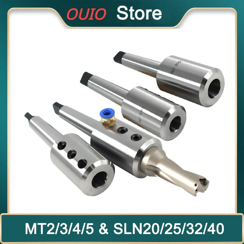 

OUIO Lathe Tool MT2 MT3 MT4 MT5 SLN20 SLN25 SLN32 SLN40 MT SLN Morse 3 4 5 SLN For U Drill Violent Drill Fast Side Fixed Tool