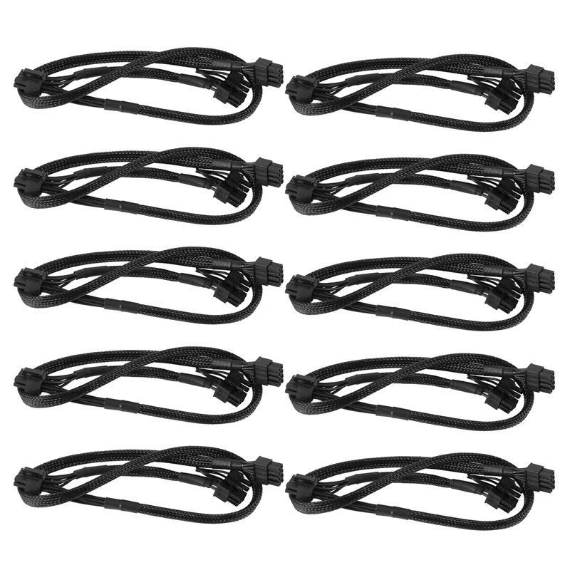 Модульный кабель питания 10X PCI-E с двойным 8-контактным на 8-контактный (6 + 2-контактный) для Corsair RM1000X RM550X 650X 750X 850X
Модульный кабель питания 10X PCI-E с двойным 8-контактным на 8-контактный (6 + 2-контактный) для Corsair RM1000X RM550X 650X 750X 850X