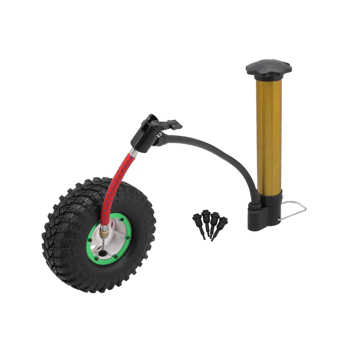 4 PCS SCX10 AX10 Inflatable 114mm 1.9 Inch Pneumatic Beadlock Tire Wheel for 1/10 RC Crawler Truck Wraith SCX10,Yellow
4 PCS SCX10 AX10 Inflatable 114mm 1.9 Inch Pneumatic Beadlock Tire Wheel for 1/10 RC Crawler Truck Wraith SCX10,Yellow