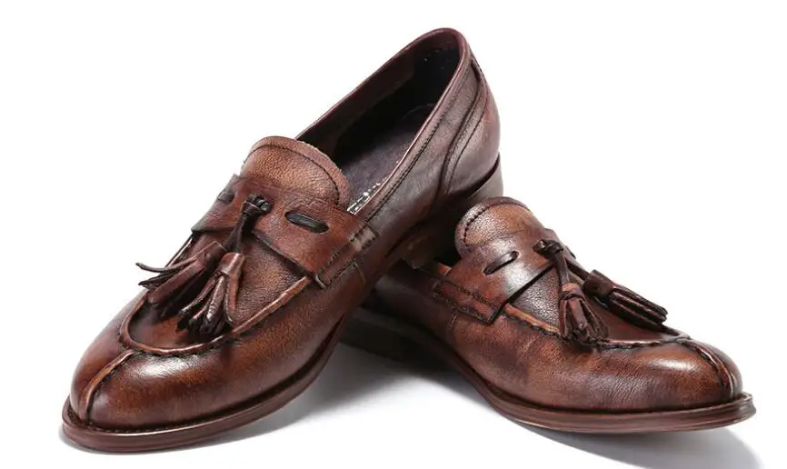 Winter Round toes Tassel Loafers Elastie shoes for men Genuine Leather Men's shoes High Quality Comfortable casual Men shoes
Winter Round toes Tassel Loafers Elastie shoes for men Genuine Leather Men's shoes High Quality Comfortable casual Men shoes