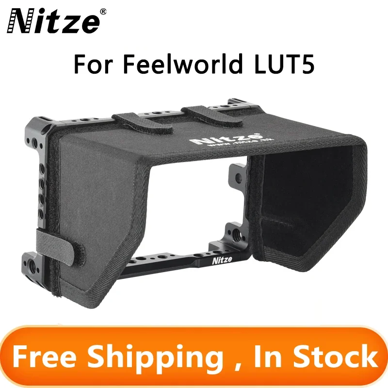 Клетка Nitze для монитора Feelworld LUT5 5,5 с зажимом для кабеля HDMI и солнцезащитным козырьком, бесплатная доставка, новый продукт, лидер продаж, Южная Корея
Клетка Nitze для монитора Feelworld LUT5 5,5 с зажимом для кабеля HDMI и солнцезащитным козырьком, бесплатная доставка, новый продукт, лидер продаж, Южная Корея