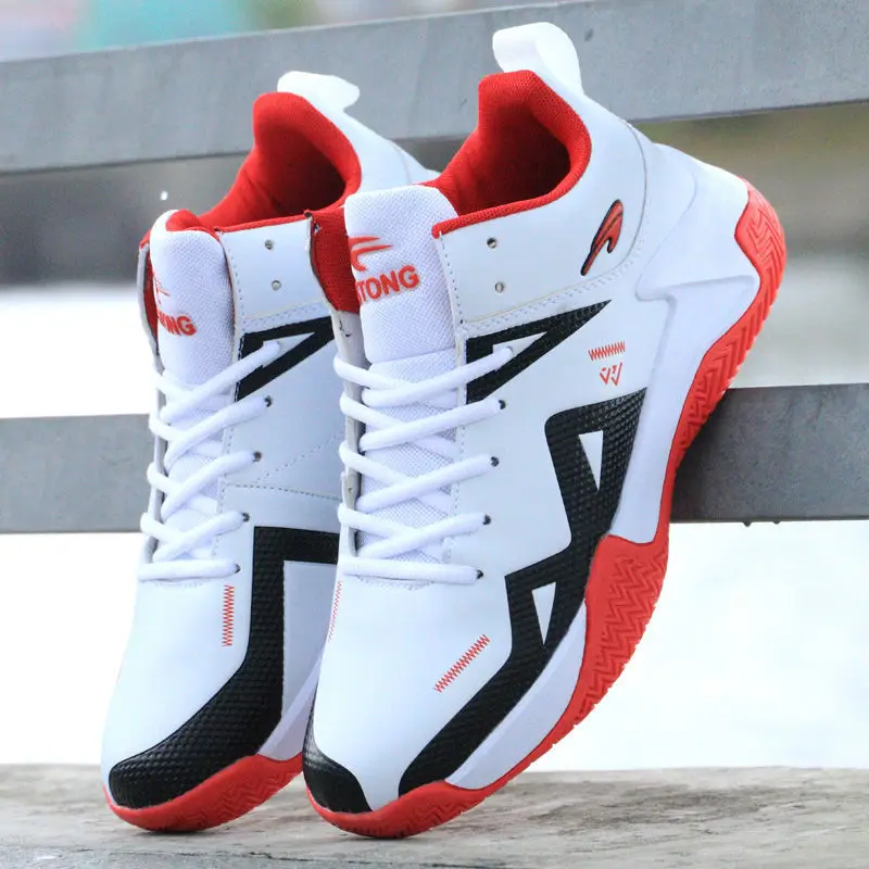 TRILEINO High Quality Men's Basketball Shoes Comfortable Non-slip Sports Shoes Breathable Trend Women Kid Sneakers Walking Shoes
TRILEINO High Quality Men's Basketball Shoes Comfortable Non-slip Sports Shoes Breathable Trend Women Kid Sneakers Walking Shoes
