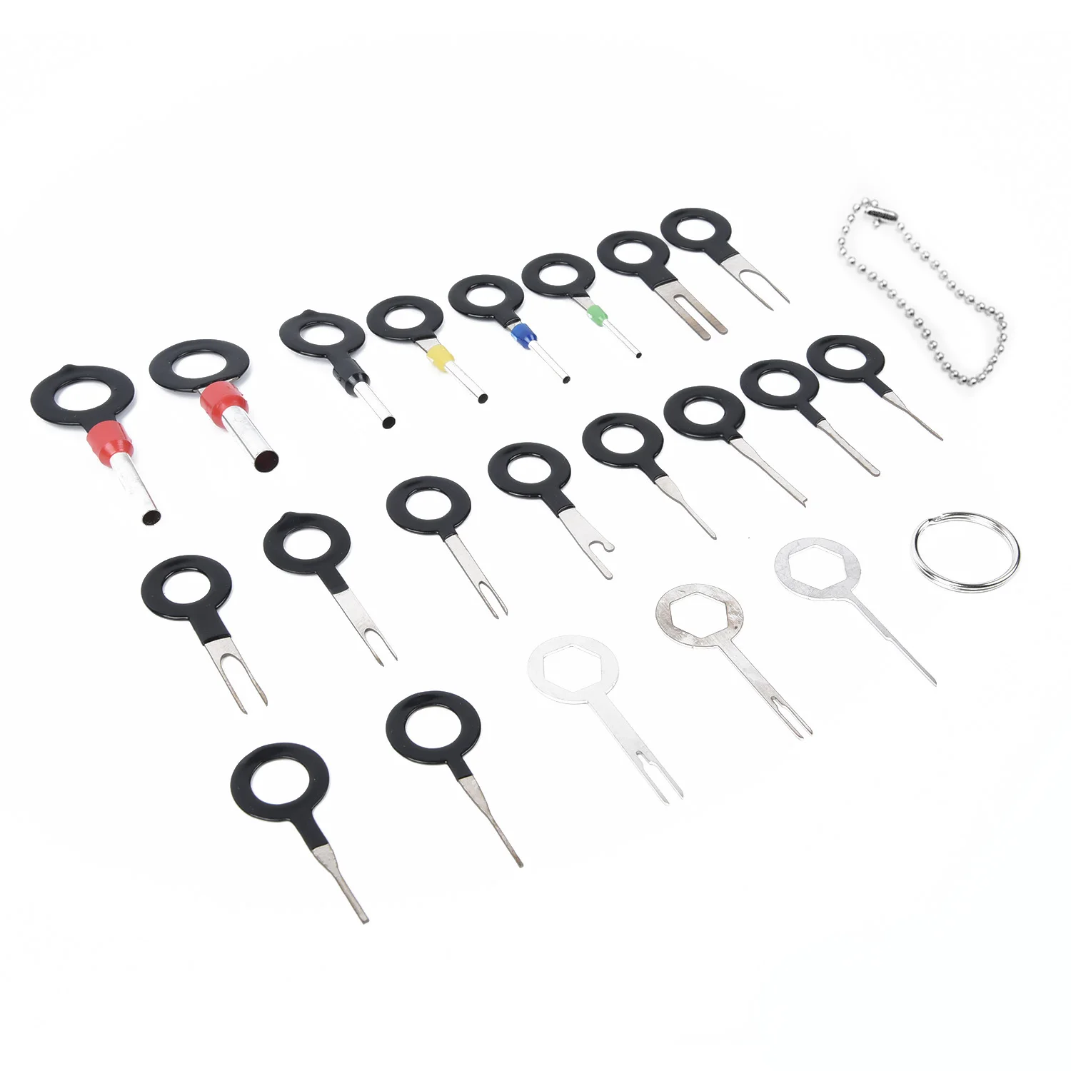 Extractor Releasing Electrical Set Circuit Needle Tools Connector Pin Puller Motorcycle Terminal Removal Accessories
Extractor Releasing Electrical Set Circuit Needle Tools Connector Pin Puller Motorcycle Terminal Removal Accessories