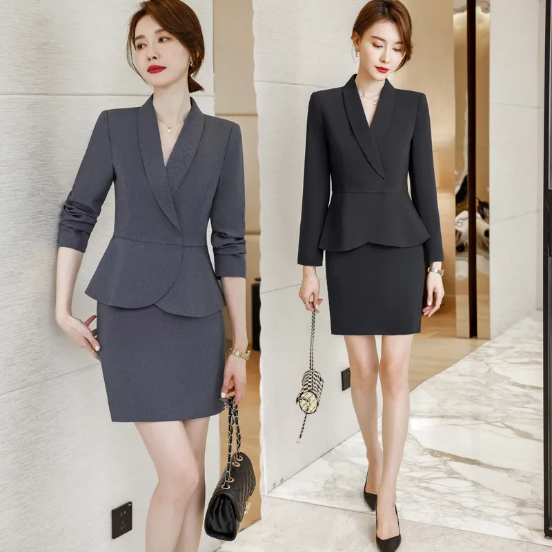 

Suit Women's 2023 New High-Grade Wear Match Small Capable Temperament Women's Clothing Hotel Front Stage Work Wear Clothes