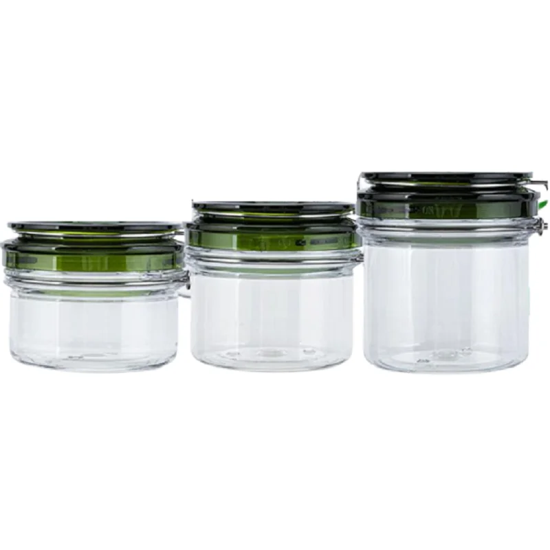 120ml 170ml 220ml PET Plastic Sealing Cans Empty Clear Round Bath Salt Facial Cream Pots Green Screw Lid Refillable Bottle 10pcs
120ml 170ml 220ml PET Plastic Sealing Cans Empty Clear Round Bath Salt Facial Cream Pots Green Screw Lid Refillable Bottle 10pcs