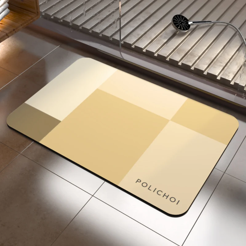 Luxury Khaki Floor Bath Mat Geometric Foot Mats Absorbent Bathroom Carpet Quick Dry Non-Slip Room Rugs Toilet Shower Pad Doormat
Luxury Khaki Floor Bath Mat Geometric Foot Mats Absorbent Bathroom Carpet Quick Dry Non-Slip Room Rugs Toilet Shower Pad Doormat