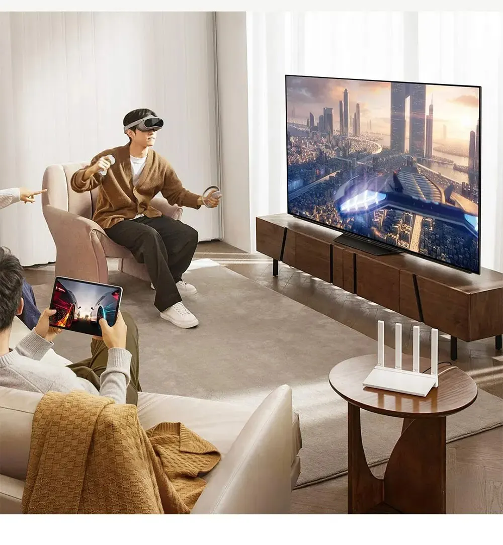 2024 NEW Original Xiaomi AX3000T Router 2.4GHz 5GHz 1.3GHz CPU 2X2 160MHz WAN LAN LED NFC Connection for Home Office Games Mi 2024 NEW Original Xiaomi AX3000T Router 2.4GHz 5GHz 1.3GHz CPU 2X2 160MHz WAN LAN LED NFC Connection for Home Office Games Mi