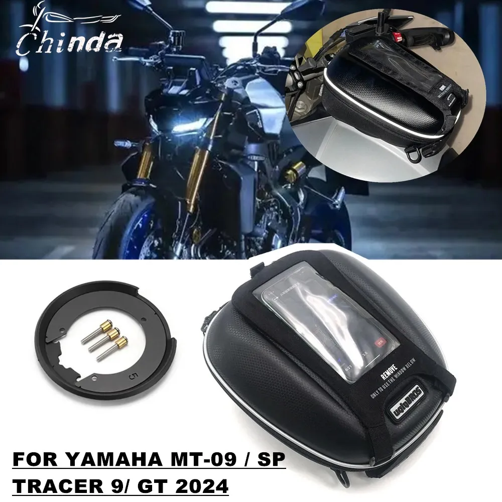 

2024 New FOR YAMAHA TRACER 9 GT MT-09 SP MT 09 Motorcycle Fuel Tank Bag Racing Luggage Bag