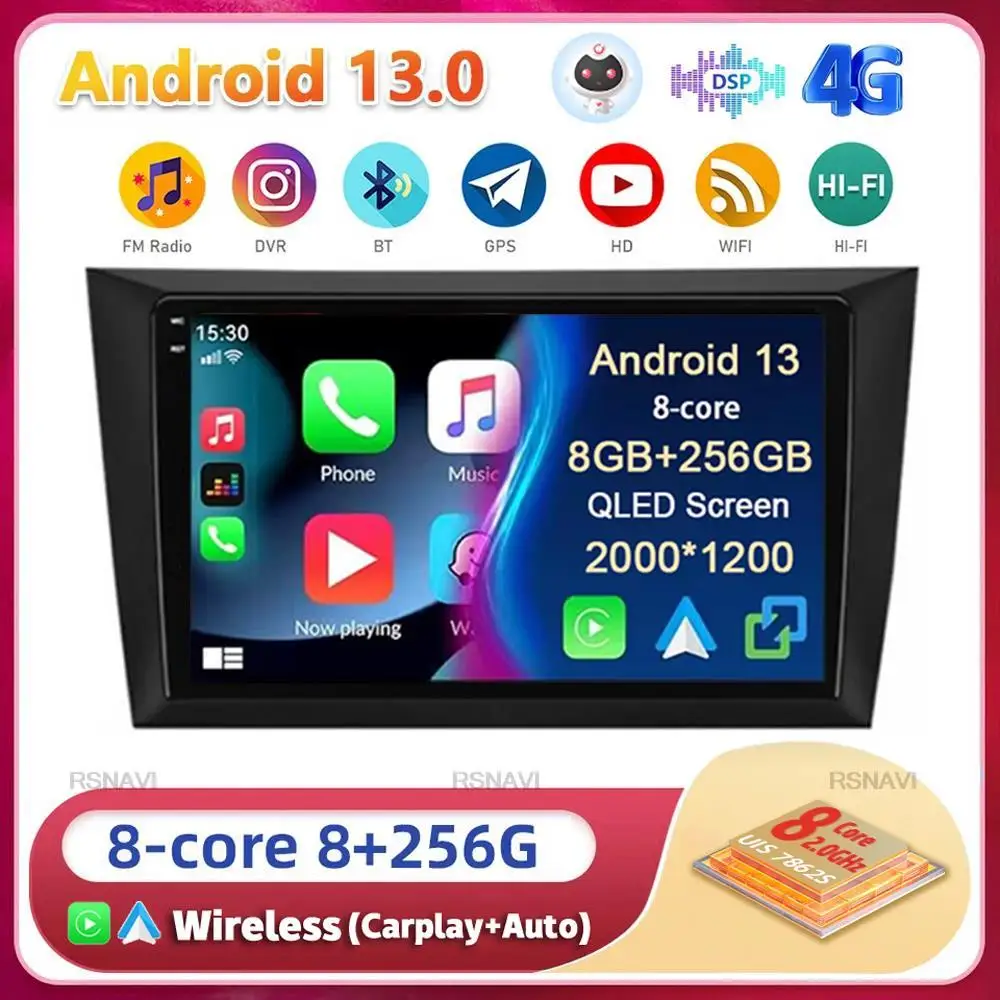 Android13 Carplay Auto For Volkswagen VW Golf 6 2008 2009 2010 2011 2012 - 2016 Multimedia Car Radio Player Video WIFI+4G BT DSP
Android13 Carplay Auto For Volkswagen VW Golf 6 2008 2009 2010 2011 2012 - 2016 Multimedia Car Radio Player Video WIFI+4G BT DSP