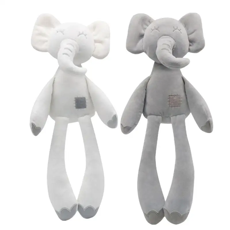 

Soothing Toys For Kids Cute Cartoon Plush Toy Animal Dolls Elephant Doll Newborn Baby Soft Sleeping Mate Stuffed Plush Animal