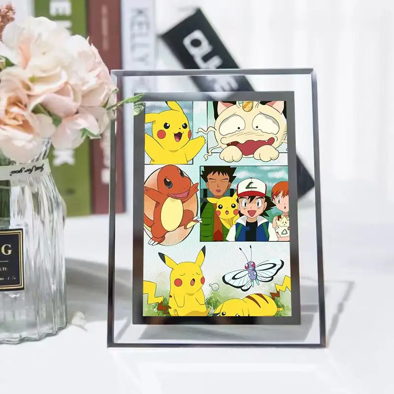Pokemon Pikachu Anime Peripherals Kawaii Ash Ketchum Cartoon Figure Desktop Ornaments Crystal Photo Frame Friends Birthday Gifts
Pokemon Pikachu Anime Peripherals Kawaii Ash Ketchum Cartoon Figure Desktop Ornaments Crystal Photo Frame Friends Birthday Gifts