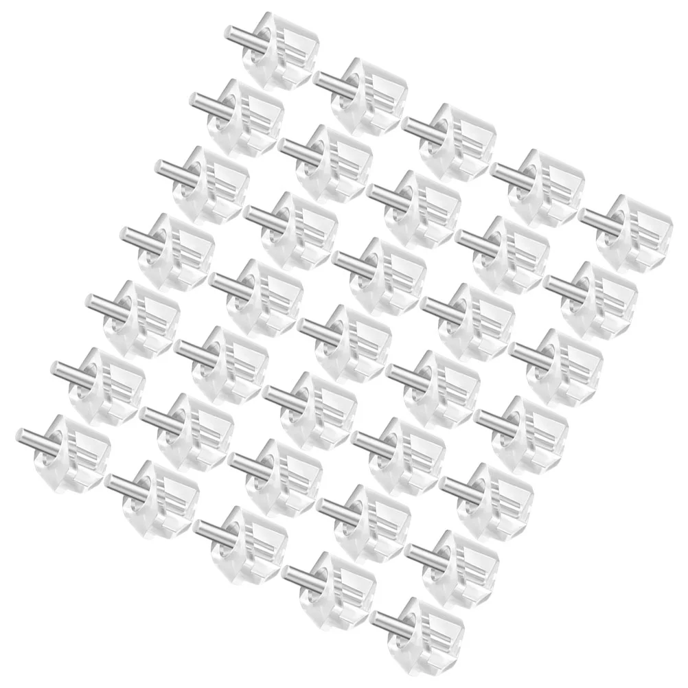 100 Pcs Cupboard Shelf Support Nails Pegs for Shelves Supports Holders Large Plastic and Pins
100 Pcs Cupboard Shelf Support Nails Pegs for Shelves Supports Holders Large Plastic and Pins