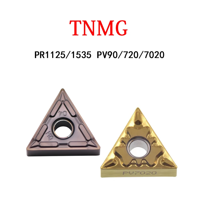 

Inserts 100% Original TNMG TNMG160404 TNMG160408 HQ MQ GS MS PS TK PR1125 PV720 PV7020 CNC Carbide Lathe Tool Metal Cutting