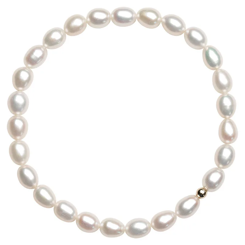 Quality Natural Pearl Bracelet Women's Elastic Bracelet Simple and Versatile 14K Gold Wrap Bracelet Retro Style Handicraft
Quality Natural Pearl Bracelet Women's Elastic Bracelet Simple and Versatile 14K Gold Wrap Bracelet Retro Style Handicraft
