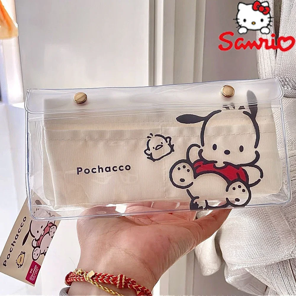 Sanrio, ПВХ-карандаш, искусственная кожа, милый полупрозрачный фотоальбом, аниме, искусственная ручка, товары для студентов
Sanrio, ПВХ-карандаш, искусственная кожа, милый полупрозрачный фотоальбом, аниме, искусственная ручка, товары для студентов