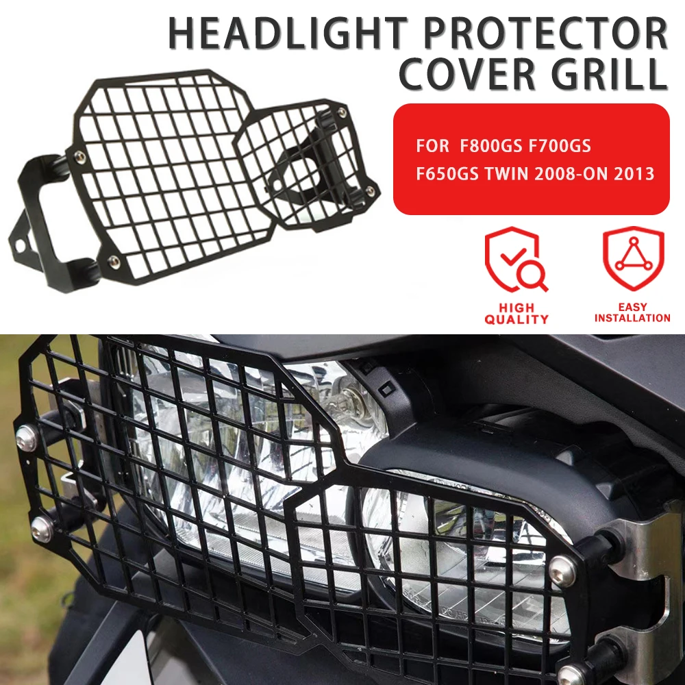 

For BMW F800GS F700GS F650GS Twin cyl. Motorcycle Headlight Protector Grille Guard Cover Hand Light Grille F 800 GS Adventure