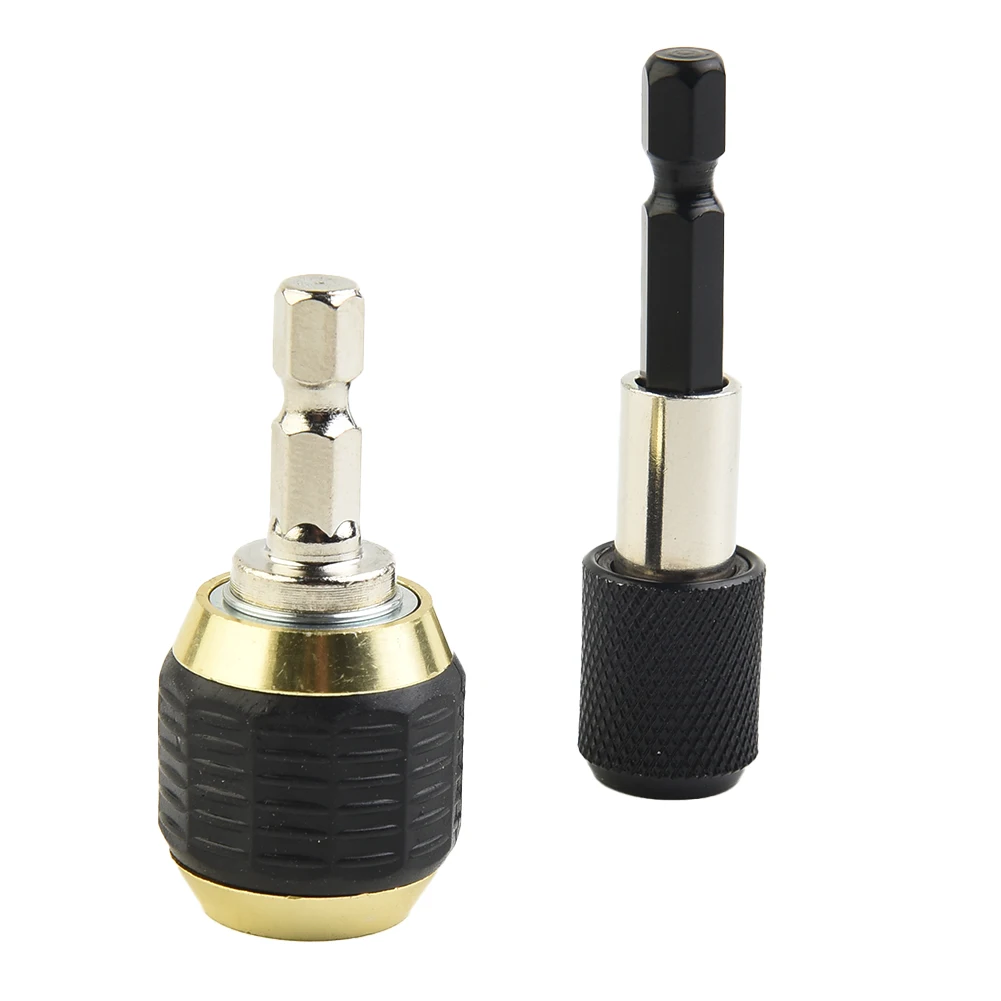 2 PCS 1/4 Inch Hex Shank 50/60 Mm Keyless Drill Chuck Driver Set Quick Change Convertor Drill Bit Drill Chuck Adapter Power Tool
2 PCS 1/4 Inch Hex Shank 50/60 Mm Keyless Drill Chuck Driver Set Quick Change Convertor Drill Bit Drill Chuck Adapter Power Tool