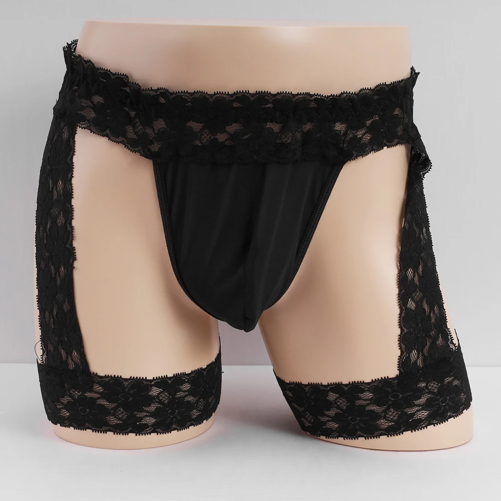 Sexy Boxers Mens Leg Harness Underwear Bulge Pouch Open Butt Jockstrap G-string With Leg Garters Band O-rings Lingerie A50
Sexy Boxers Mens Leg Harness Underwear Bulge Pouch Open Butt Jockstrap G-string With Leg Garters Band O-rings Lingerie A50