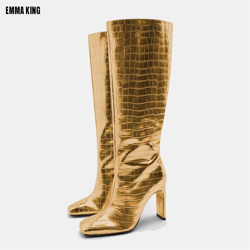 2024 Winter High Heel Knee High Boots Women Shoes Fashion Square Toe Long Knight Bootties Ladies High Quality Shoes
2024 Winter High Heel Knee High Boots Women Shoes Fashion Square Toe Long Knight Bootties Ladies High Quality Shoes