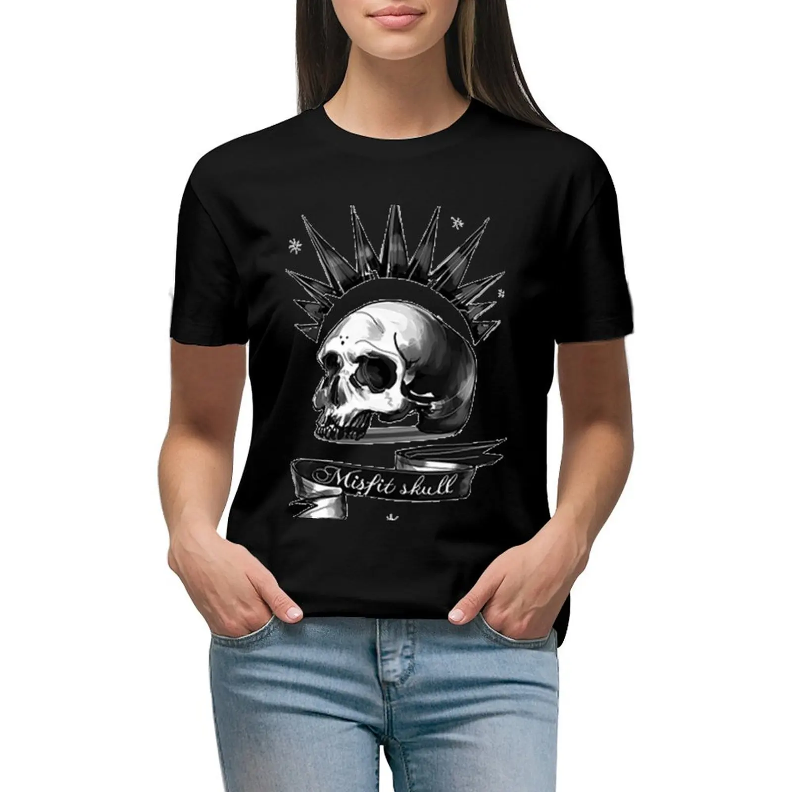 Mistic Skull T-Shirt anime clothes korean fashion quick drying t-shirts for Women graphic tees funny
Mistic Skull T-Shirt anime clothes korean fashion quick drying t-shirts for Women graphic tees funny