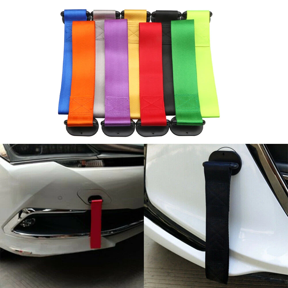 High Quality Useful Rear/Front Bumper Tow Strap Rally Hook Tow Towing Rope Rally Hook Belt Nylon Racing Drift Streamers
High Quality Useful Rear/Front Bumper Tow Strap Rally Hook Tow Towing Rope Rally Hook Belt Nylon Racing Drift Streamers