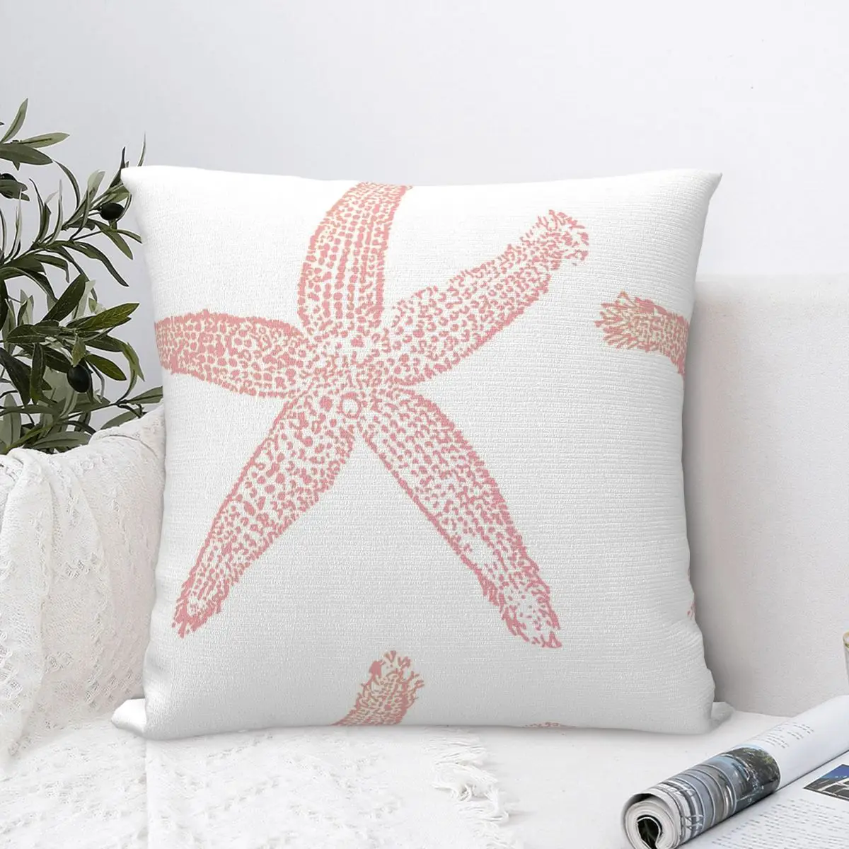 Starfish Nautical Beach Coral Pink White Outdoor Pillowcase Pillow Case Cushion Cover Home Sofa Car Decorative Throw Pillow
Starfish Nautical Beach Coral Pink White Outdoor Pillowcase Pillow Case Cushion Cover Home Sofa Car Decorative Throw Pillow