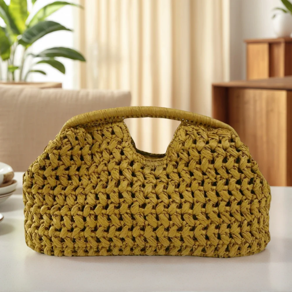 Elegant Woven Raffia Clutch Bag - Summer Fashion Handbag for Evening & Travel 5 S15f9654d23a4419a969206a27719484a2