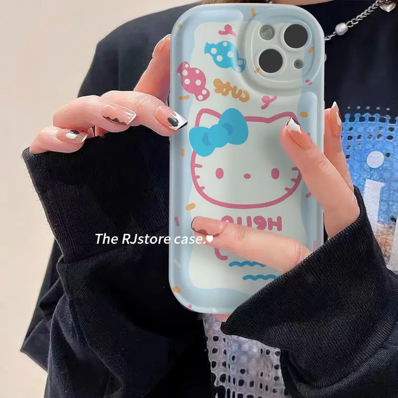 Hellokittys Cute Anime Sanrio Phone Case Kawaii Cartoon Sweet Fashion Iphone12/13 Airbag Protective Case Halloween Girl Gift
Hellokittys Cute Anime Sanrio Phone Case Kawaii Cartoon Sweet Fashion Iphone12/13 Airbag Protective Case Halloween Girl Gift