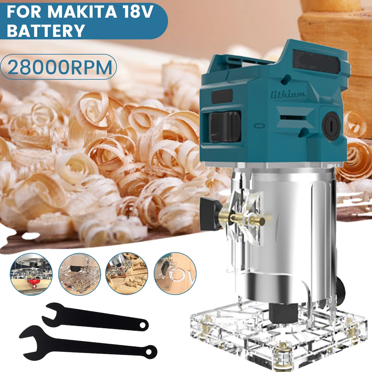 Trim Router Wood Router Tool Reusable Compact Router Cordless Electric Hand Trimmer Router Durable Professional Premium
Trim Router Wood Router Tool Reusable Compact Router Cordless Electric Hand Trimmer Router Durable Professional Premium