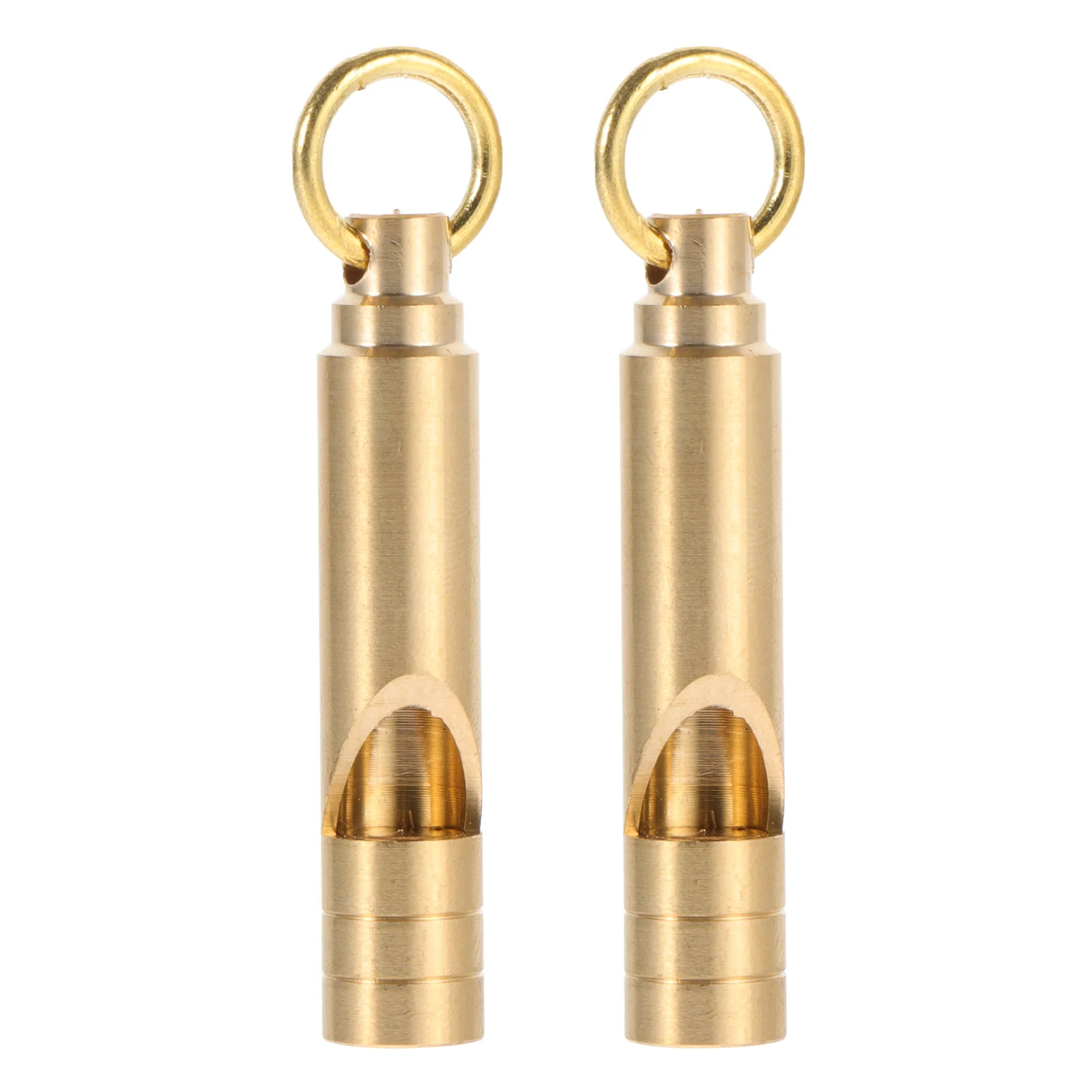 2 Pcs Survival Pendant Vintage Brass Whistle Barbell Pad for Hip Thrust Key Chain Referee Emergency
2 Pcs Survival Pendant Vintage Brass Whistle Barbell Pad for Hip Thrust Key Chain Referee Emergency