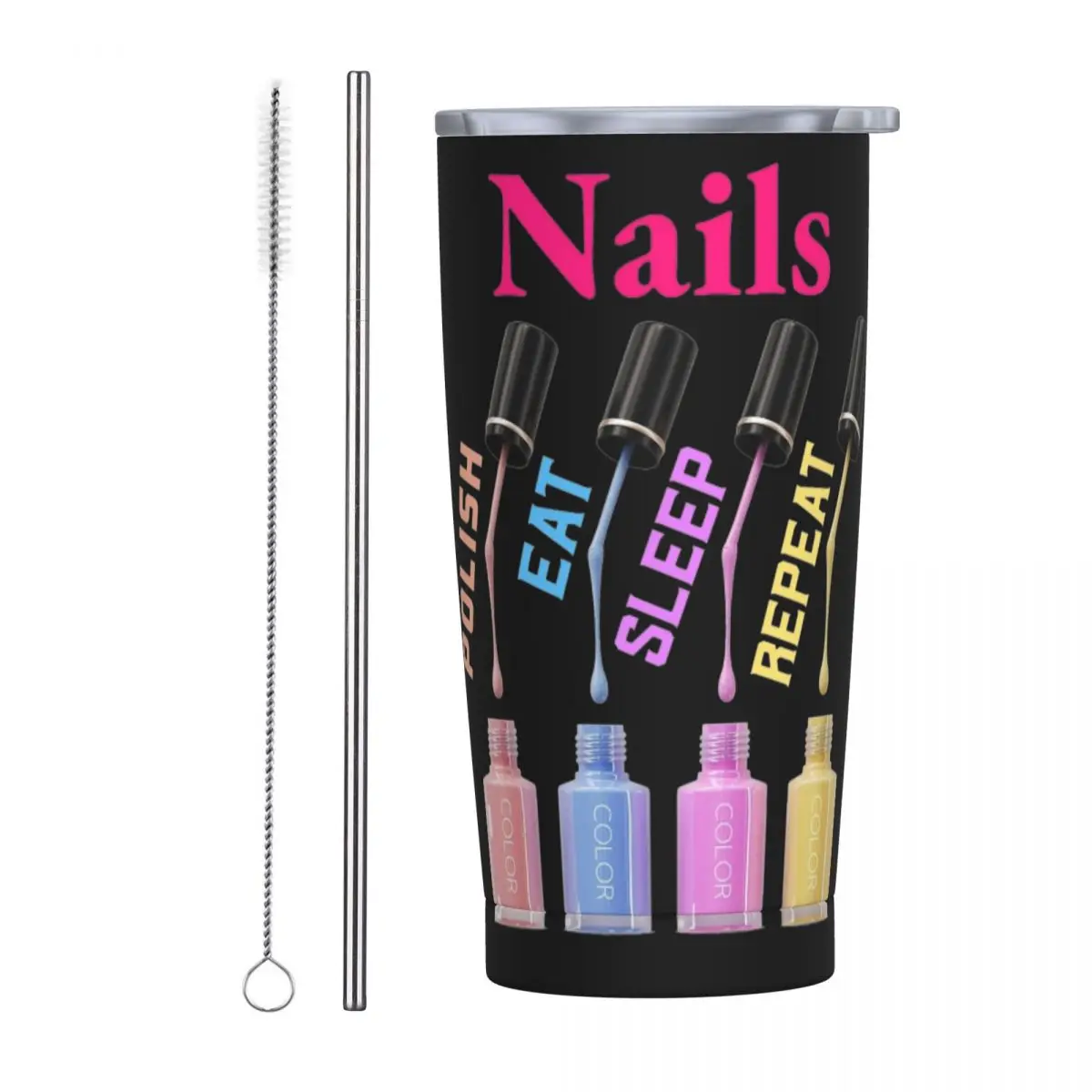 Manicurist Nails Polish Artist Tech 20oz Tumbler Stainless Steel Double Wall Vacuum Insulated Beauty Technicians Tumblers Mug
Manicurist Nails Polish Artist Tech 20oz Tumbler Stainless Steel Double Wall Vacuum Insulated Beauty Technicians Tumblers Mug