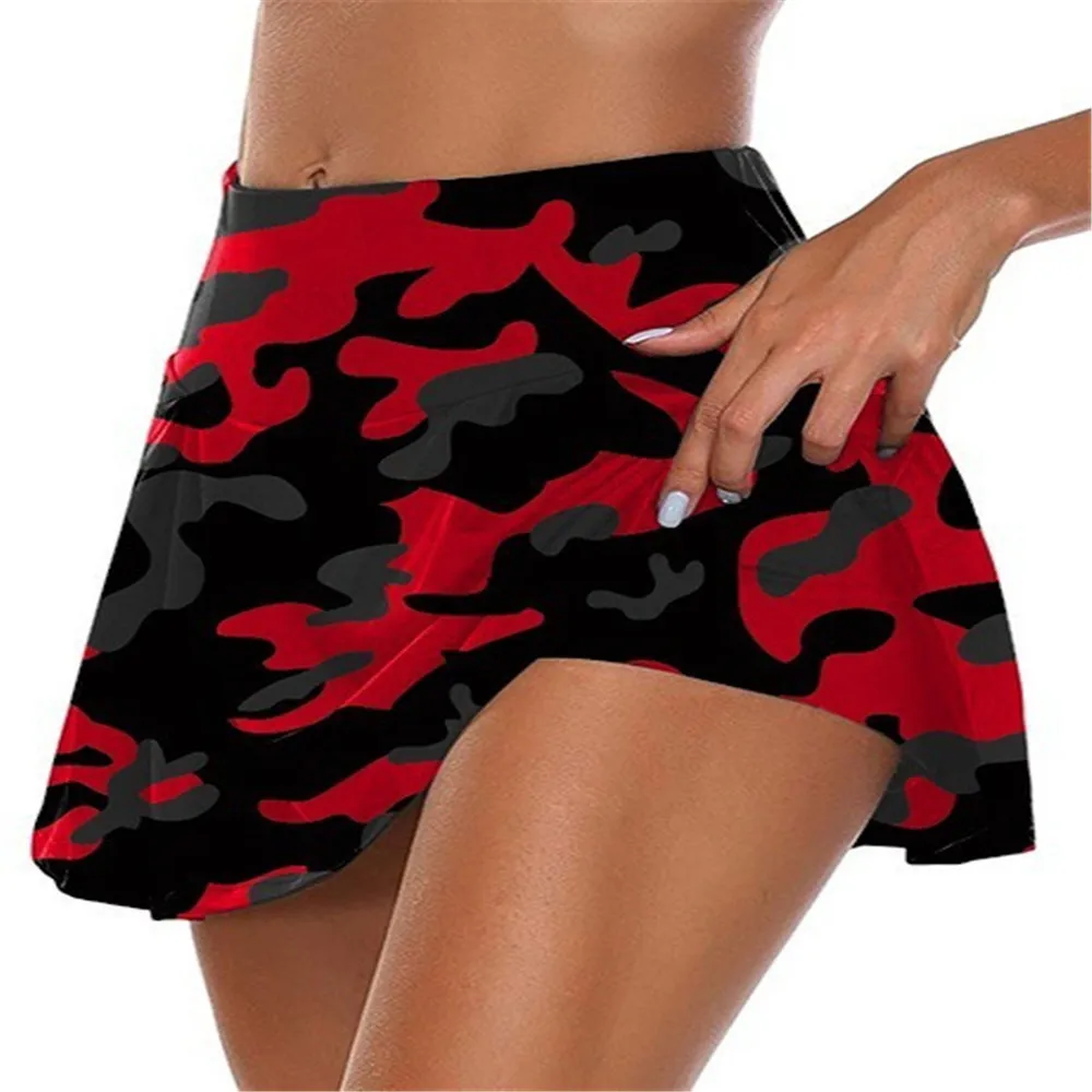 2023 Plus Size Women's Sports Skirt Fashion Camouflage Print Tennis Dance Fitness Golf Riding Sports High Waist Skirt
2023 Plus Size Women's Sports Skirt Fashion Camouflage Print Tennis Dance Fitness Golf Riding Sports High Waist Skirt